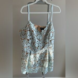 City Chic Peplum tank